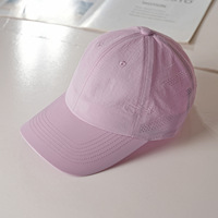 Casquette de baseball 6 panneaux personnalisable avec logo, vente en gros, séchage rapide, respirante, en nylon, unisexe, unie, pour le golf, le sport et la course à pied
