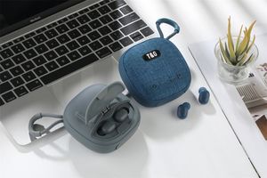 Nuevo Altavoz 2 en 1 con Tela, Auriculares TWS Empresariales TG813, Altavoz <span class=keywords><strong>BT</strong></span> con Auriculares y Caja de Carga - Product Image 2