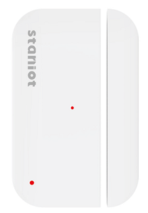 เซ็นเซอร์ตรวจจับการเปิด-ปิดประตูแบบไร้สาย RF433MHz พร้อมแบตเตอรี่ในตัวใช้งานได้ 5 ปี สำหรับระบบเตือนภัย - Product Image 2