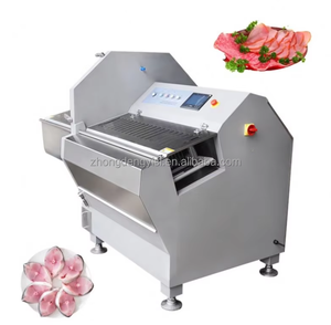 Trancheuse à viande de porc grande capacité haute vitesse en acier inoxydable, machine à hacher les steaks, épaisseur réglable - Product Image 2