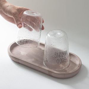 Natural Stone Tray Toothbrush <b>Brush</b> Holder Set Eco-Friendly Diatomite Quick-Dry Bathroom or Kitchen Organizer - Product Image 6
