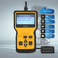 Lector de Códigos OBD2 Todo en Uno, Escáner de Diagnóstico Universal, 1 Año de Garantía, Compatible con 9 Protocolos, Pantalla LCD, Escaneo Completo de Fallas