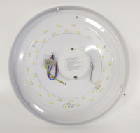 Lampe de plafond LED à détecteur de mouvement radar d'urgence OEM 15W 18W avec batterie au lithium rechargeable intégrée