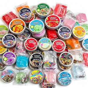 Mini <b>Clear</b> Slime Putty Toy Crystal <b>Jelly</b> Stretchy Non Sticky Kids School Prize Bulk Supplier Can Display Channel - Product Image 6