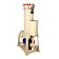 Haute qualité galvanoplastie chimique acide liquide polypropylène matériel plastique coton noyau filtre
