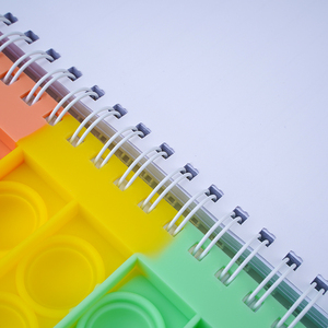 A5 Popper bong bóng Bìa lót bên trong trang xoắn ốc ràng buộc Tạp Chí máy tính xách tay - Product Image 5