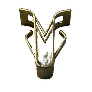 U Shaped Metal <b>Clips</b> Copper Automotive Trim Fasteners For Interior Panels Repair Replacement Parts - Product Image 2
