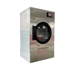 Séchoir à linge industriel commercial en acier inoxydable, chauffage électrique, vapeur ou gaz - Équipement de blanchisserie commercial - Product Image 2