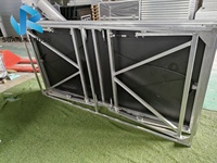 Scène de concert pliable en aluminium en forme de X pour les structures de scène de théâtre