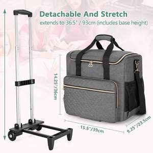 <span class=keywords><strong>Sac</strong></span> <span class=keywords><strong>à</strong></span> <span class=keywords><strong>roulettes</strong></span> pour <span class=keywords><strong>enseignant</strong></span> avec compartiment pour ordinateur portable et chariot amovible, sacs de voyage multifonctionnels <span class=keywords><strong>à</strong></span> <span class=keywords><strong>roulettes</strong></span>, <span class=keywords><strong>sac</strong></span> fourre-tout pour <span class=keywords><strong>enseignant</strong></span> - Product Image 2