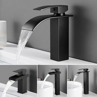 Haute qualité mitigeur moderne en acier inoxydable bassin mitigeur robinet froid chaud salle de bain bassin évier robinet