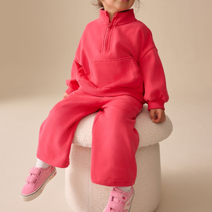 <span class=keywords><strong>Felpa</strong></span> <span class=keywords><strong>con</strong></span> Cappuccio in Cotone Casual per Bambini <span class=keywords><strong>con</strong></span> <span class=keywords><strong>Cerniera</strong></span> Personalizzata OEM, Pullover per Ragazzi e Ragazze - Product Image 3