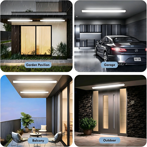 Luminaire LED Tri-Proof 2 pieds 20W, étanche à la vapeur, étanche à la poussière, pour bureau, entrepôt, garage, atelier - Product Image 6