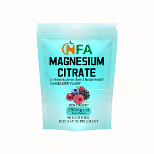 Gomitas de Citrato de Magnesio ODM OEM con Carbohidratos Totales, Magnesio que Promueve la Salud Ósea y Muscular, Sistema Nervioso Saludable - Product Image 1