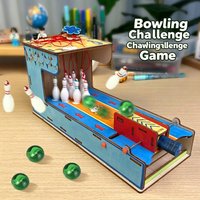 Technologie DIY Bowling-Spielzeug Wissenschaftsexperiment Eltern-Kind-Interaktives Desktop-Spiel Puzzle-Spielzeug für Grundschüler
