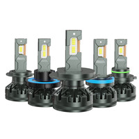Ampoules de phare LED haute puissance V45 100W 12V 6000K pour voiture et camion avec étanchéité IP68