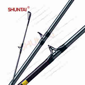 อุปกรณ์ตกปลา SHUNTAI/SMP90M/คันเบ็ดตกปลาแซลมอน/2.75 เมตร/2 ท่อน/แอคชั่นปานกลาง/70% คาร์บอน 24T + 30% <span class=keywords><strong>UD</strong></span>-GLASS - Product Image 2