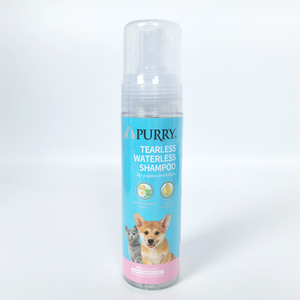 Champú Seco Ecológico de Lujo Purry al por Mayor, OEM/ODM, Sin Lágrimas, Sin Agua, para Perros y Gatos - Product Image 1