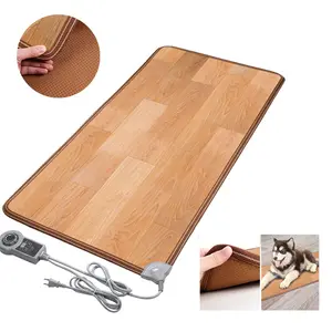 Graphene Far Infrared Warmers Home Use Washable Heated Carpet Skid Resistance Large Electric Heating Pad Mat