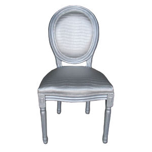 Francese louis pop lazer cut torna <span class=keywords><strong>sedia</strong></span> imbottita <span class=keywords><strong>barocco</strong></span> <span class=keywords><strong>argento</strong></span> <span class=keywords><strong>sedia</strong></span> di cerimonia nuziale - Product Image 3