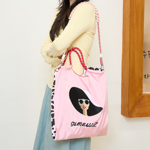 Bolso de Hombro Japonés Ecológico de Nylon Impermeable de Gran Capacidad con Correa Única y Cierre de Cremallera, Bordado con Diez Mil Agujas, Novedad 2026 - Product Image 2