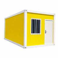 Maison conteneur préfabriquée modulaire à assemblage rapide et démontable, maison conteneur en kit pour abri de secours en cas de catastrophe