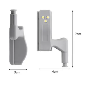 Lampu engsel kecil smd daya baterai kering lampu kontrol pintu lemari kabinet pintu lampu engsel led lampu