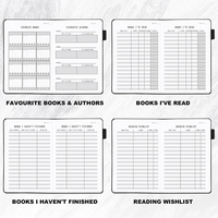 A5 cuir couverture rigide critiques de livres et lecture Tracker Journal lecture Journal livre Journal pour les amateurs de livres et les lecteurs