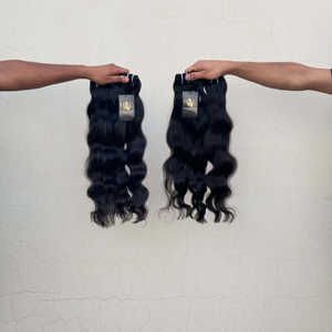 วิกผมคนสำหรับแต่งแนวเส้นผมชาวอินเดียแบบไม่ผ่านกระบวนการผมลอนตรงแบบไม่ผ่านกระบวนการ - Product Image 2