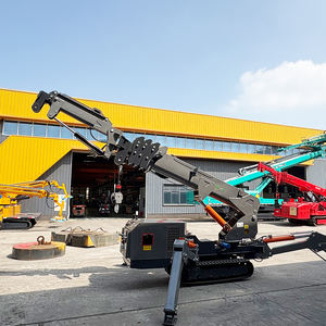 2 Tonnen 4 Tonnen <span class=keywords><strong>3</strong></span> Tonnen 6,5m 10m 15m Kompakter Hydraulischer Ausleger Mikro-Größe Ferngesteuerter Tragbarer Raupenkran - Product Image 4