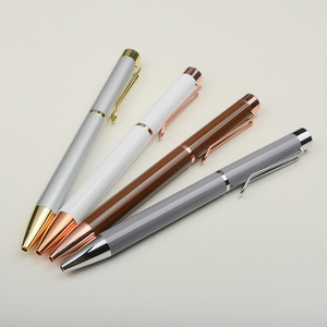 Stylo à bille en métal avec Logo Laser personnalisé Twist, Sublimation vierge, personnalisé, stylos en métal en vrac - Product Image 2