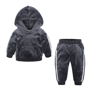 Conjunto de Pantalones y Sudadera con Capucha para Niños, Ropa Deportiva de Otoño e Invierno para Niños y Niñas - Product Image 5
