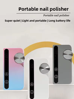 Nouvelle Machine Professionnelle Portable Électrique pour Polissage d'Ongles 2026, 45000 tr/min, Sans Fil, Outil en Acier avec Manucure Gel V7