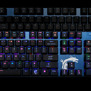 Livolo-clavier de jeu mécanique MSI vector <span class=keywords><strong>GK50</strong></span>, avec interrupteurs rouge, bleu, noir, marron et lumière RGB - Product Image 6