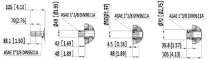 Caja de Cambios Multiplicadora de Velocidad de Aluminio para Tractor Serie Km7002, Aumentador de Velocidad para Bomba Hidráulica - Product Image 5