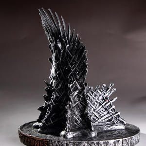Serie de TV americana y periféricos de Película 16cm Trono de hierro Modelo de PVC Adornos Halloween Juego de tronos-una canción de hielo y fuego - Product Image 2