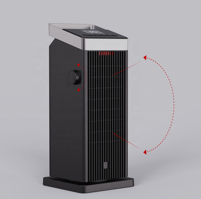 2022 EU Winter Use Room Hiter Heater Electric Portable Fan Heater at Remote Control
