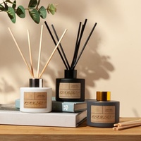Ensemble cadeau diffuseur à bâtonnets 100 ml, huile essentielle parfumée de luxe pour la maison, blanc, en gros
