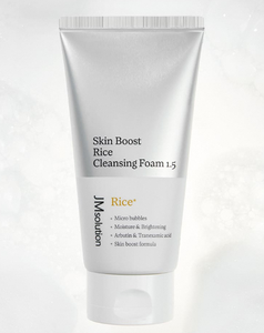 Espuma Limpiadora Facial JMSOLUTION SKIN BOOST RICE con Ácido Hialurónico, Limpieza Profunda para Todo Tipo de Piel, 1.5 Tamaño Regular, Hecho en Corea - Product Image 2
