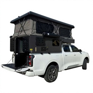 Outdoor Camping Hard Roof <b>Top</b> Tent Aluminum Truck for F150 - Product Image 1