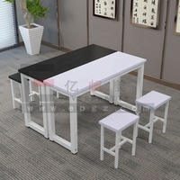 Meubles de maternelle et d'école, design simple, table et chaise de lecture pour les élèves, pour la bibliothèque