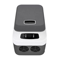 Réfrigérateur de voiture de haute qualité 24L grande capacité 12V, glacière à roulettes, glacière portable de voiture pour l'extérieur