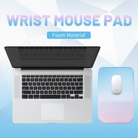 Tapis de souris et ensemble clavier gaming artistique, couleur personnalisée, repose-poignet en mousse à mémoire de forme, antidérapant, design ergonomique et cartoon, 290x180mm SANXING