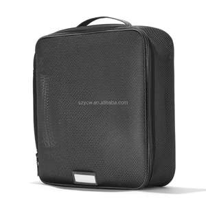 Sacs de voyage en nylon léger personnalisés avec compression personnalisée, cubes de rangement de marque pour bagages - Product Image 4