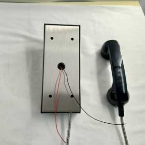 Téléphone d'urgence industriel KNZD-14, ligne directe, étanche IP55, VOIP SIP analogique, téléphone SOS avec combiné pour tunnel, autoroute, métro - Product Image 5