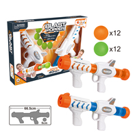 Ensemble de jouets de tir pour garçons, populaire et en promotion, pistolet à balles souples en plastique avec pistolet à air comprimé