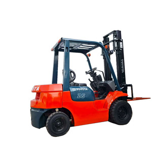 Chariot élévateur Toyota d'occasion FD25 2,5T, moteur diesel d'origine, capacité 4300 kg, 0-2000 heures, inspection vidéo pour rapport rapide - Product Image 1