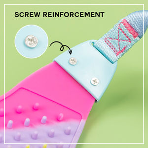 Hot Sale <span class=keywords><strong>Rainbow</strong></span> Gradiente Pet Arnês Ajustável PVC Chest Strap com Parafusos Reforçados Durable Nylon Straps para Cães Gatos - Product Image 6