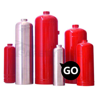 Cilindro para Extintor de Incendios de Acero de Alta Resistencia, 2kg, 6kg, 9kg, Fabricación de Cilindros para Extintores, Botella para Extintor