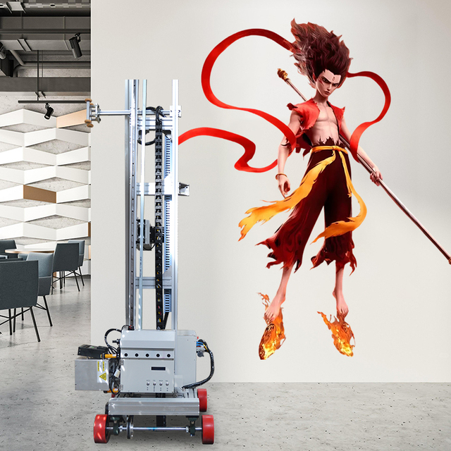 BYTCNC Wall Printer Machine 3D Wall Vertical UV Wall and Floor Printer Printing Machine